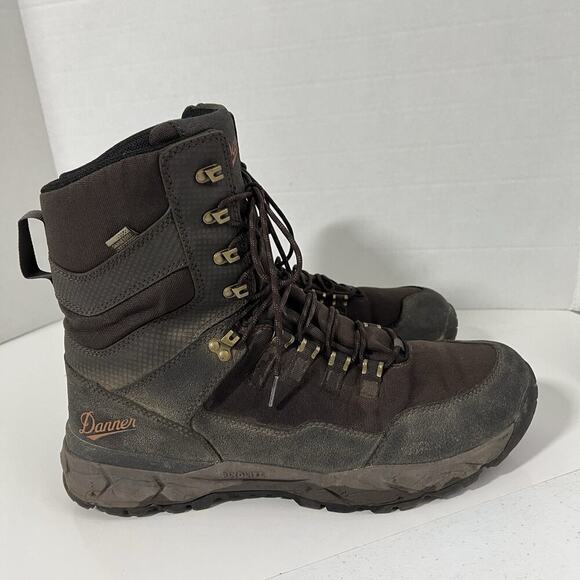Danner Vital Waterproof Hunting Boots Size 13 Brown 8\